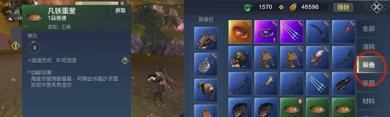 《妄想山海最强武器测评与一览》（揭秘最强武器与技能组合）