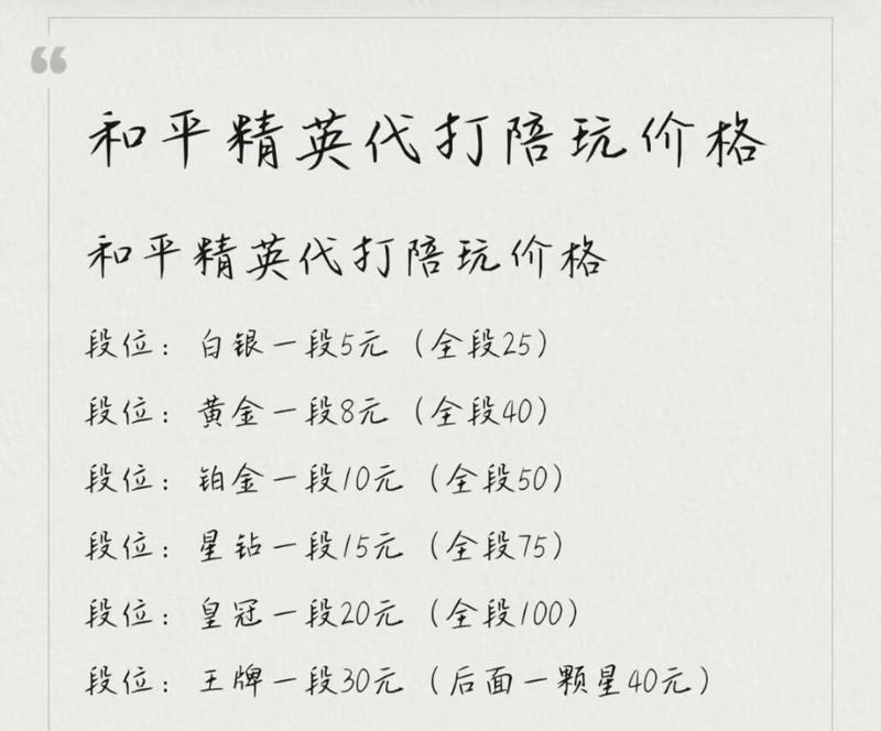 yy点cf陪玩的费用是多少？如何找到性价比高的陪玩？